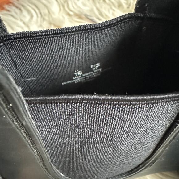 Sam Edelman Tinsley Matte Chelsea Rain Booties Black Chelsea Women's Size 7 - Picture 8 of 16